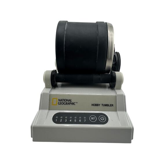 National Geographic Rock Tumbler Kit Preowned Complete Set with Jewelry Kit - Picture 2 of 6